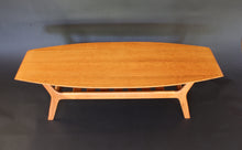 Load image into Gallery viewer, Spicoli Danish Surfboard Coffee Table in Cherry