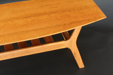 Load image into Gallery viewer, Spicoli Danish Surfboard Coffee Table in Cherry