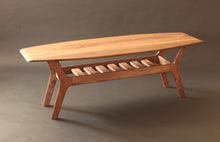 Load image into Gallery viewer, Spicoli Danish Surfboard Coffee Table in Walnut