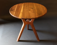Load image into Gallery viewer, Trichotomic Tripod Table in Walnut