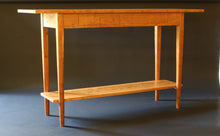 Load image into Gallery viewer, Console Table In Figured Cherry