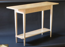 Load image into Gallery viewer, Console Table in Curly Maple