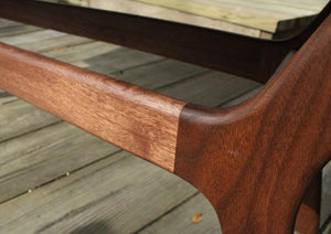 Spicoli Danish Surfboard Coffee Table in Walnut - anderson-furniture-and-design